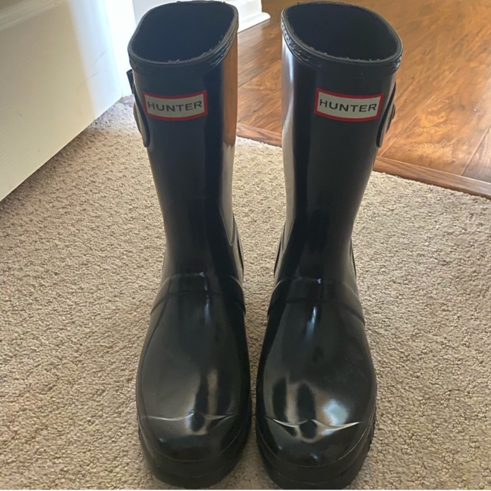 Hunter Original Short Gloss Adjustable Rain Boot